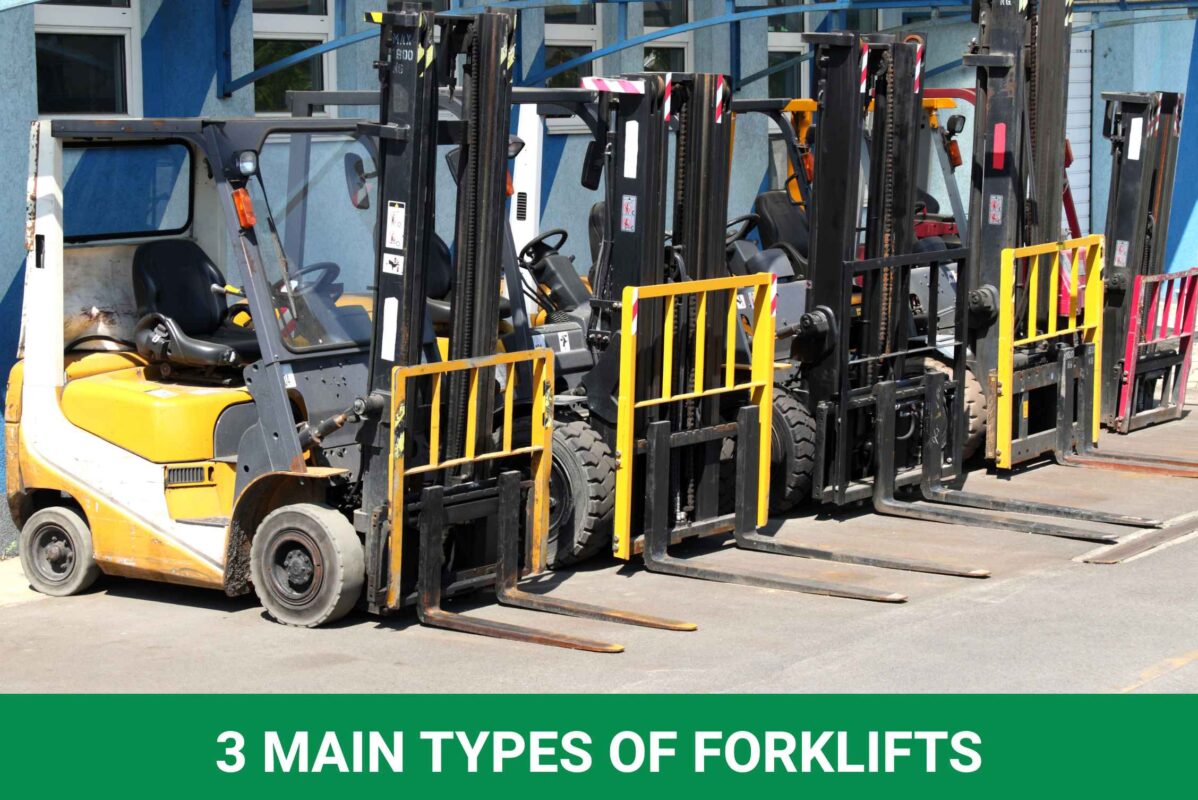 3 Main Types of Forklifts