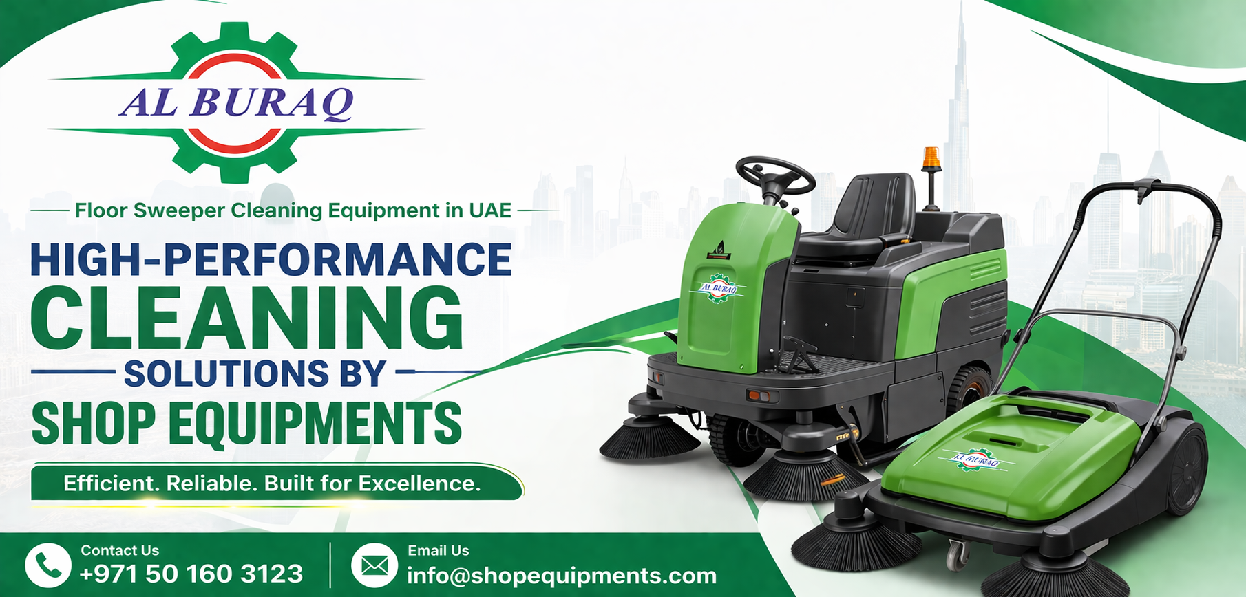 Floor Sweeper Cleaning Equipment in UAE
