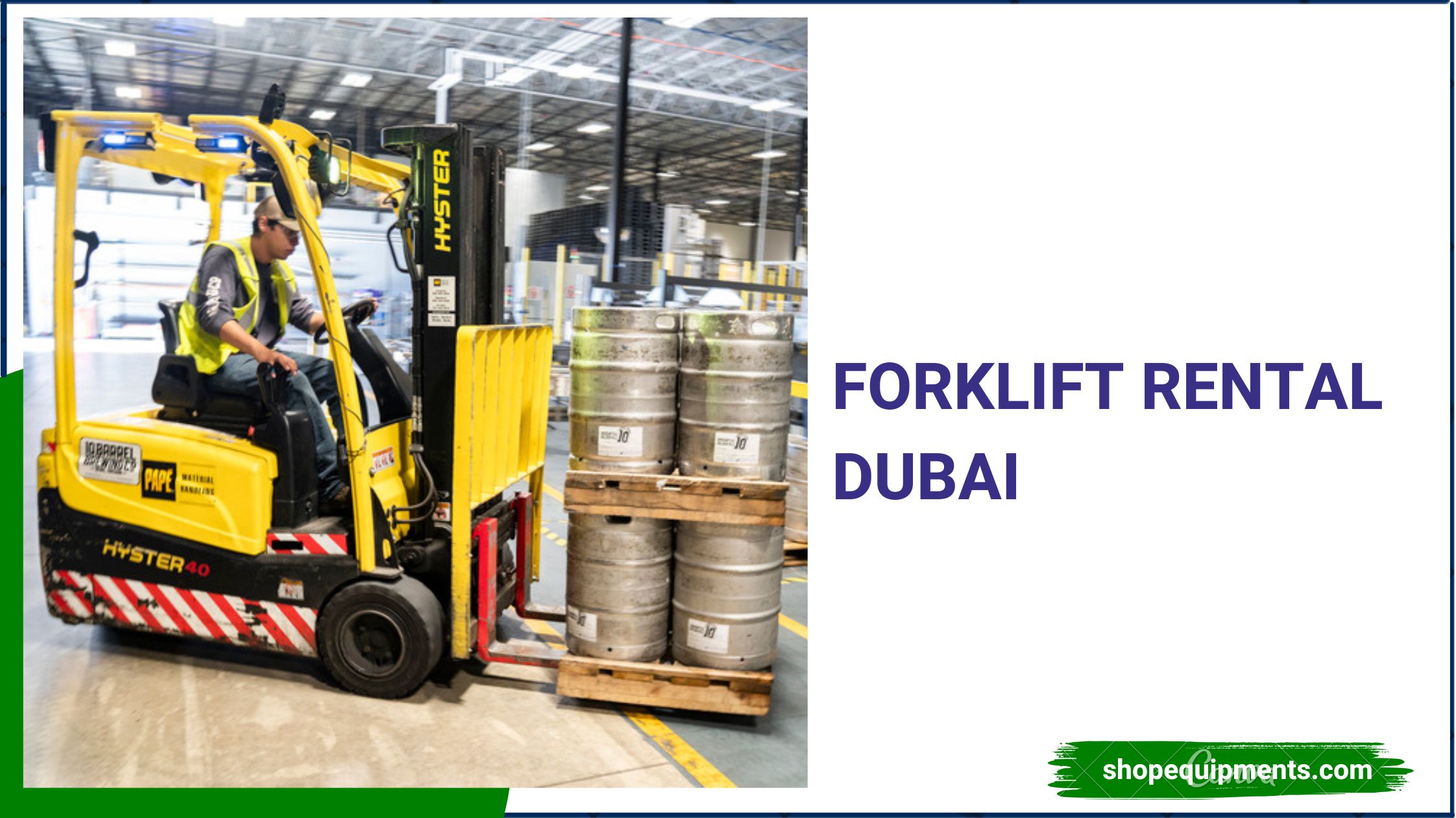 Forklift Rental Dubai