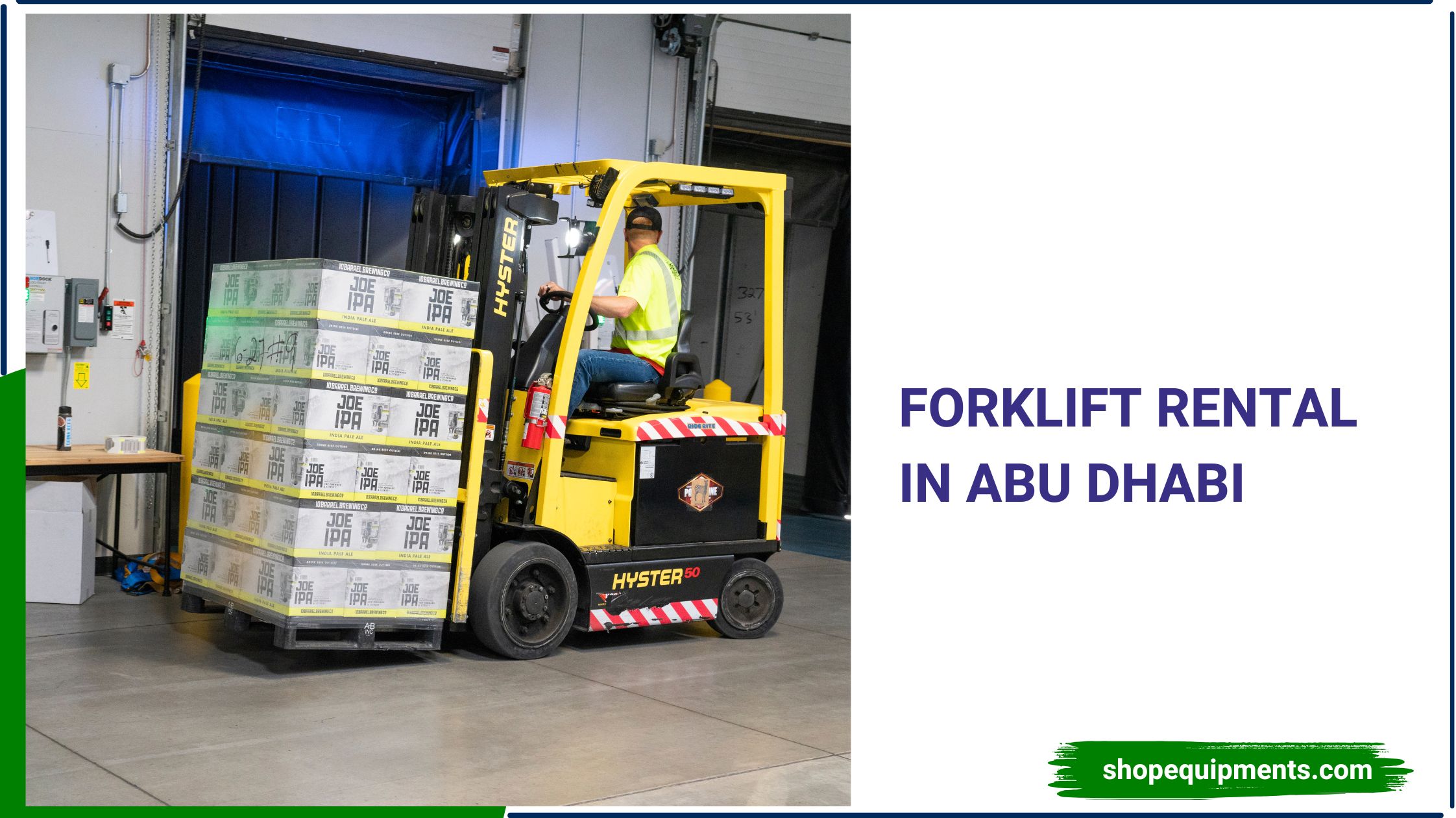 Forklift Rental in Abu Dhabi
