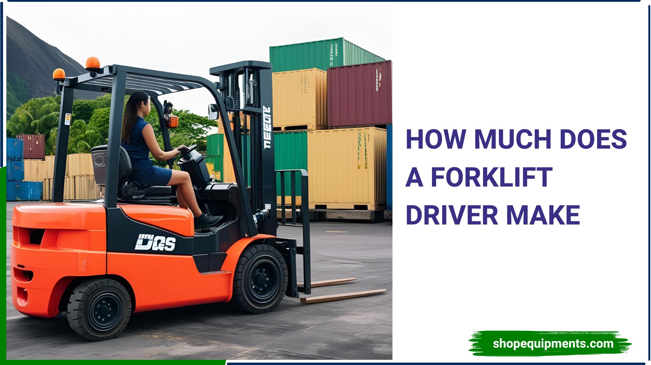 How Much Does a Forklift Driver Make