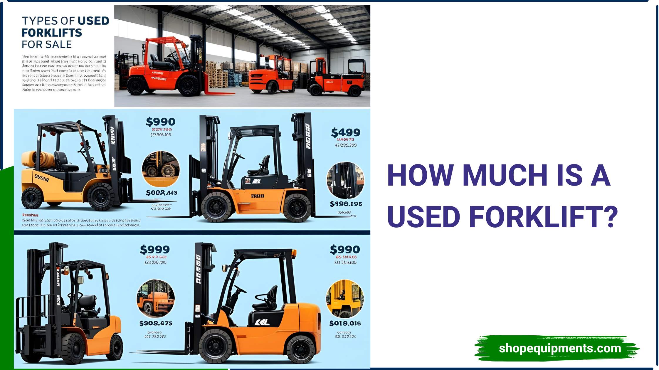 How Much Is a Used Forklift?