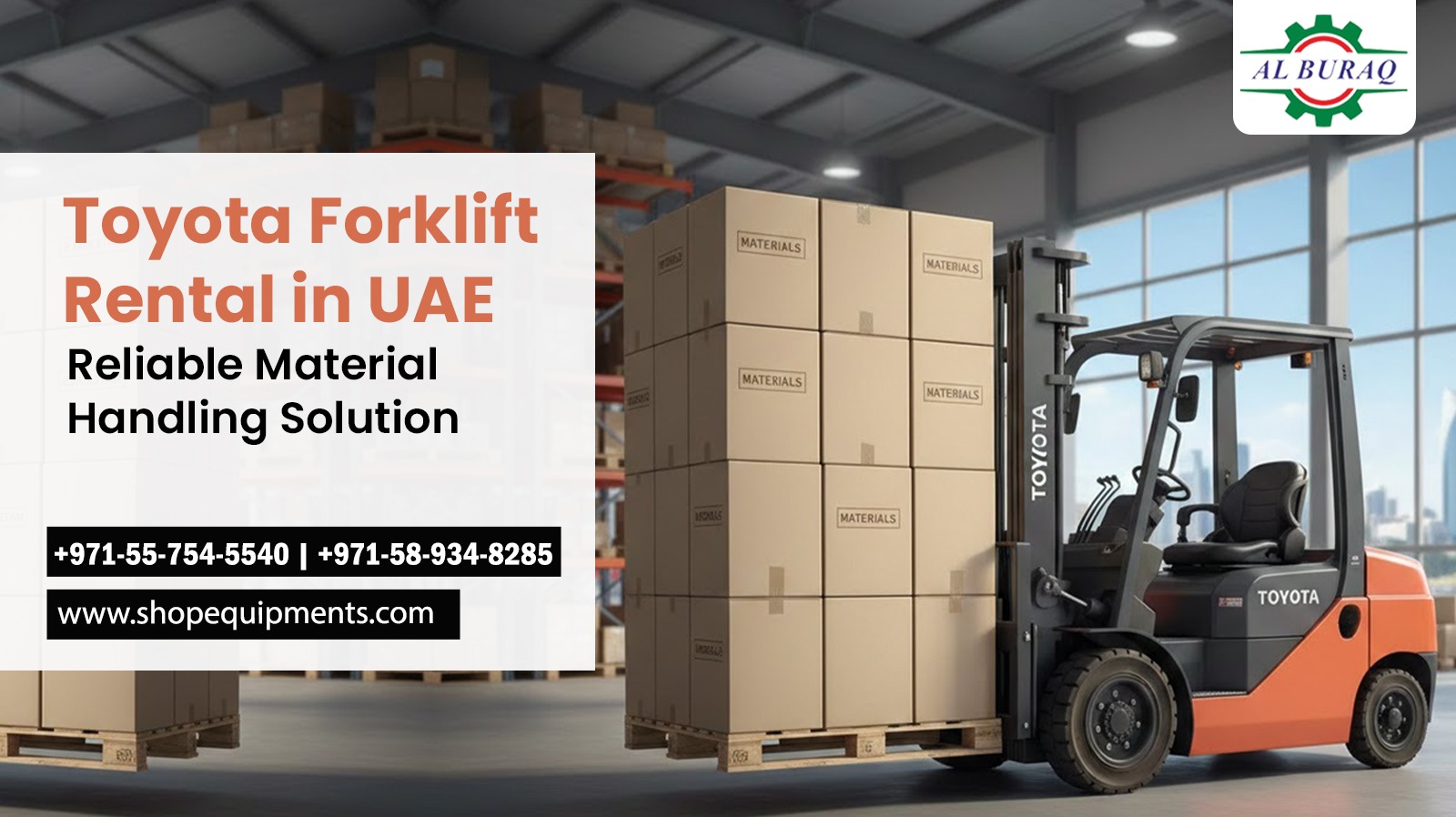 Toyota Forklift Rental In UAE