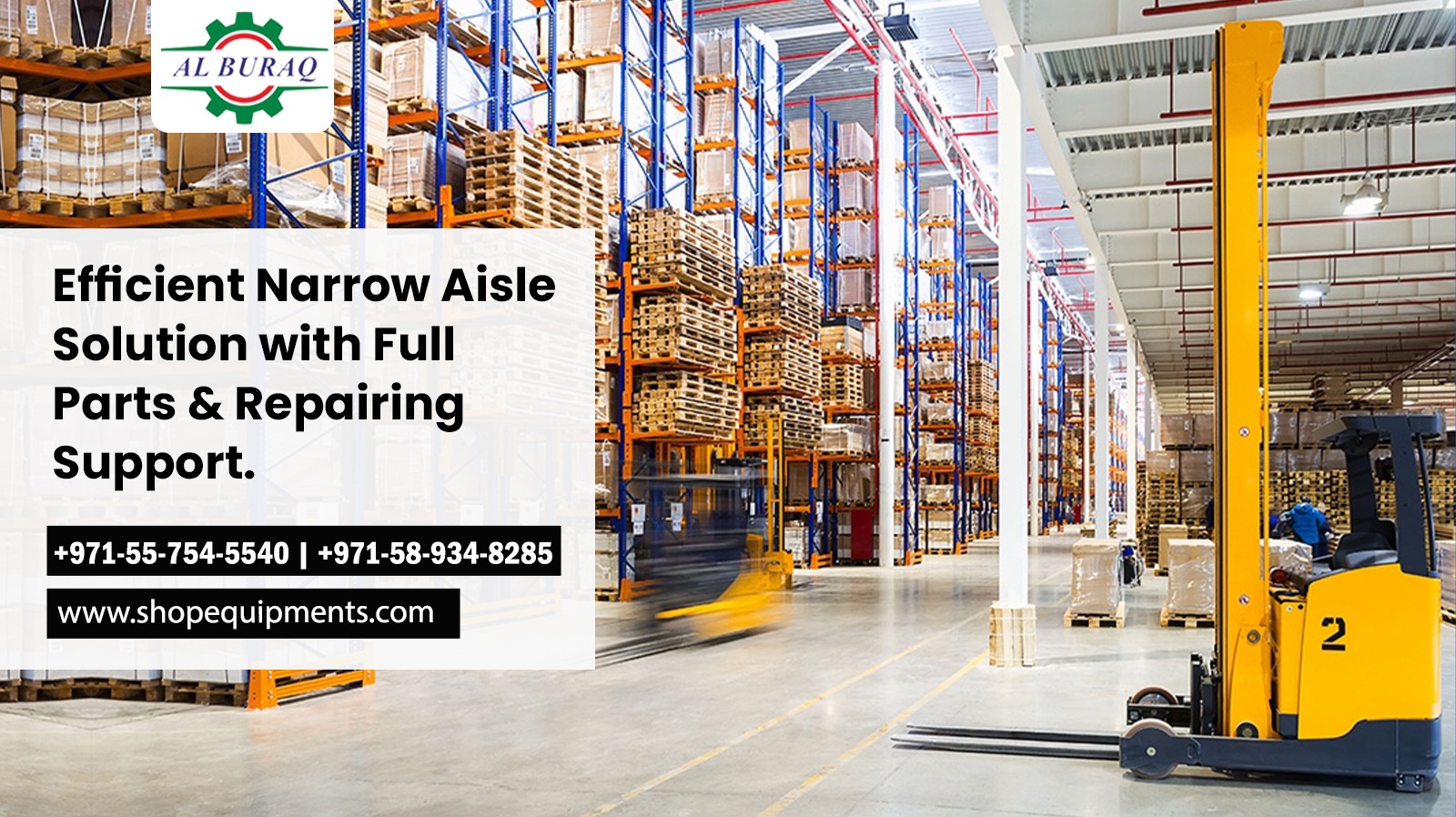 Narrow Aisle Parts & Repairing Services in UAE
