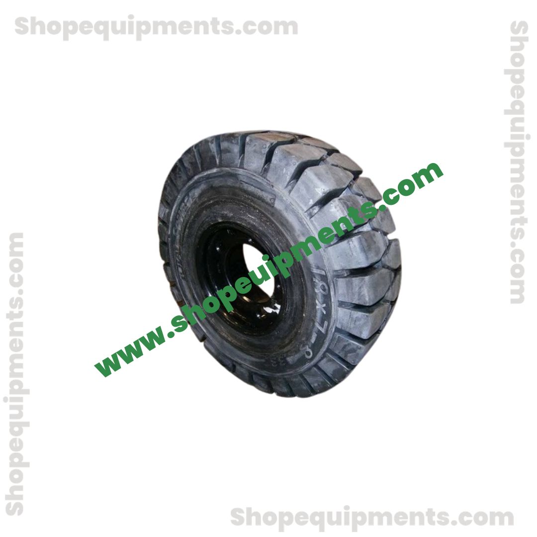 Drive Solid Tire Assembly Yale Forklift (ERP15VT, 16VT, 18VT, 20VT G807)
