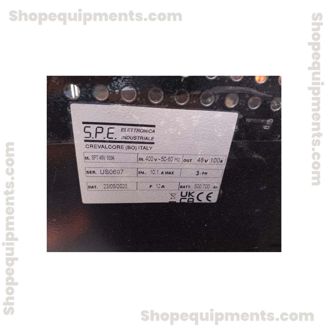 S.P.E. SPT Battery Charger 48V 100A – US0697