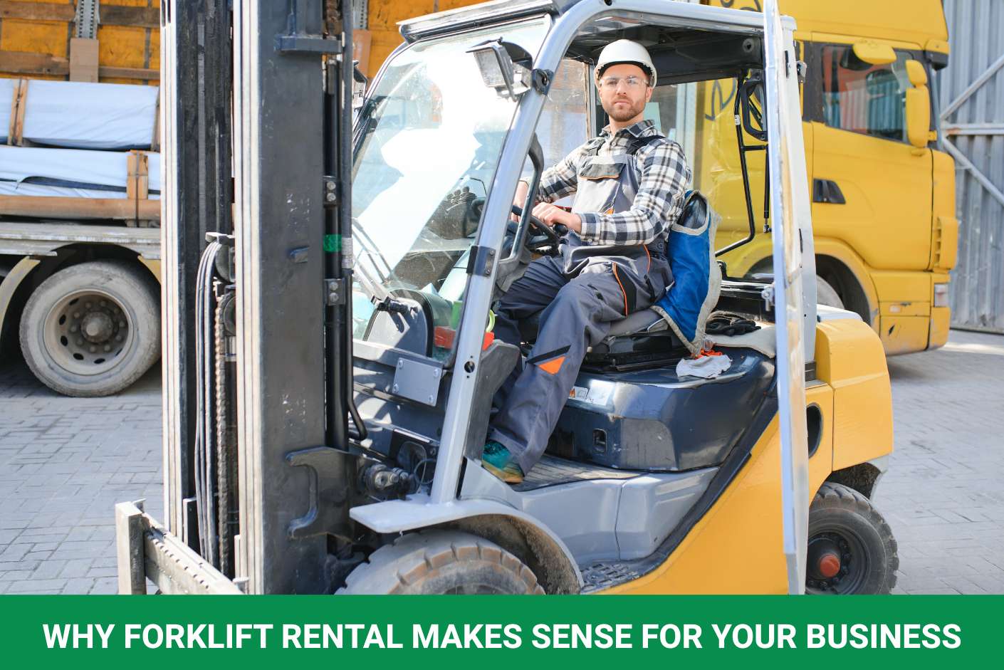 Why Forklift Rental Makes Sense for Your Business