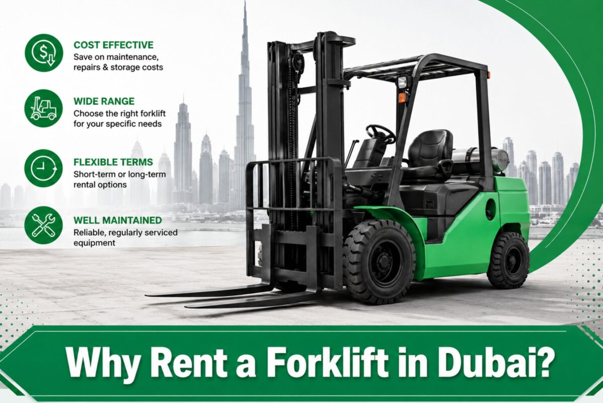 Why Rent a Forklift in Dubai