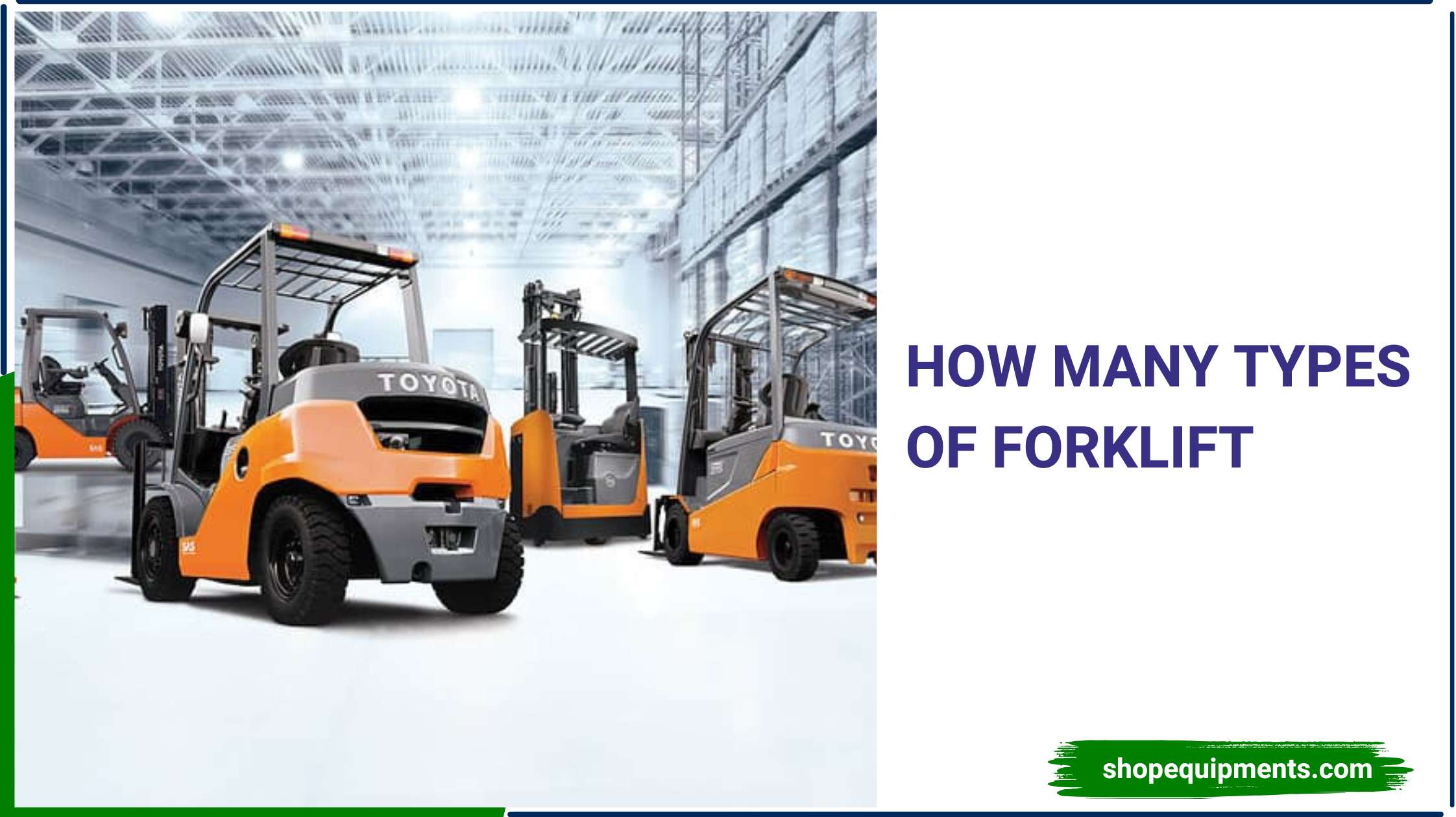 how many types of forklift_