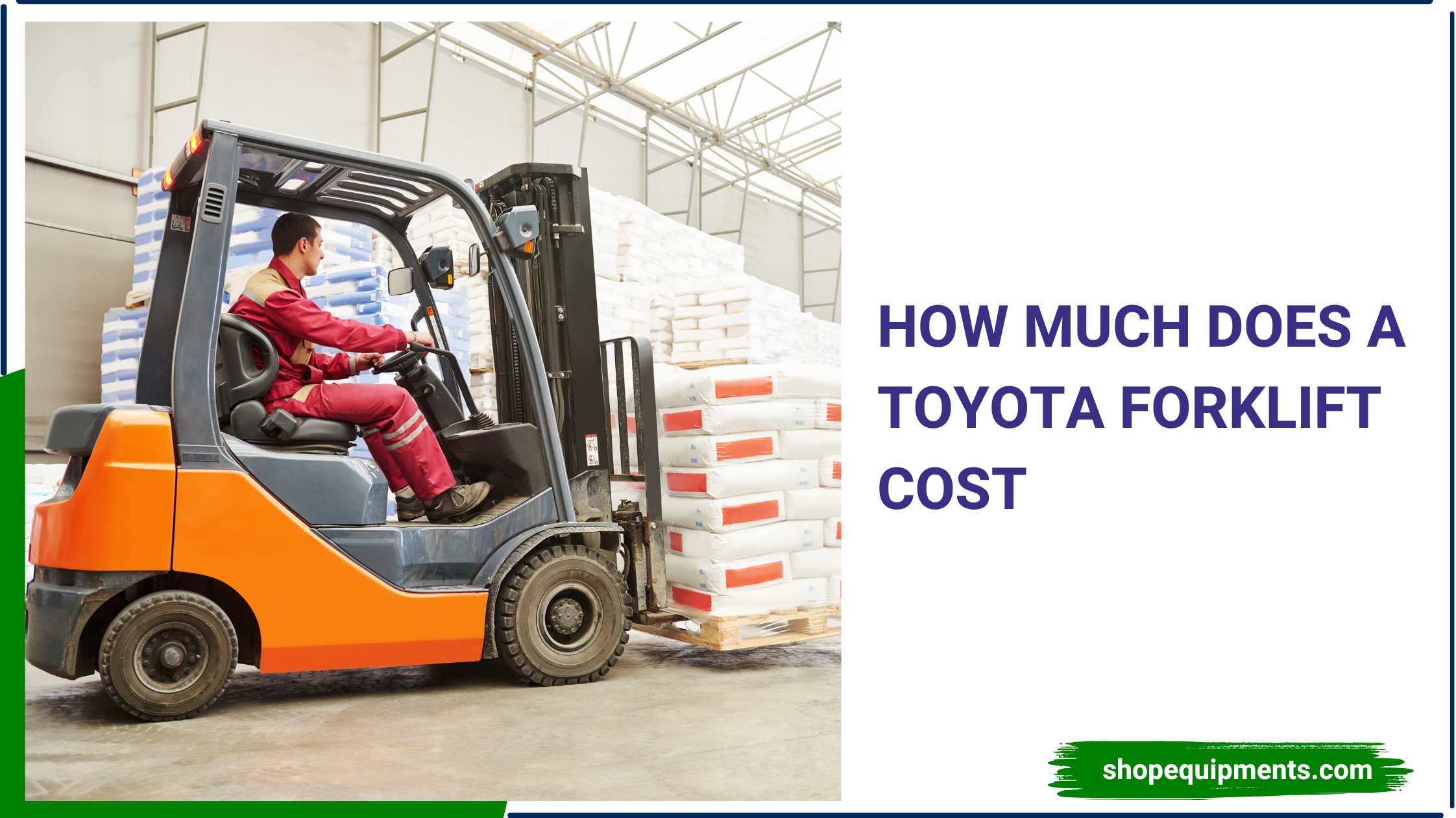 how much does a toyota forklift cost